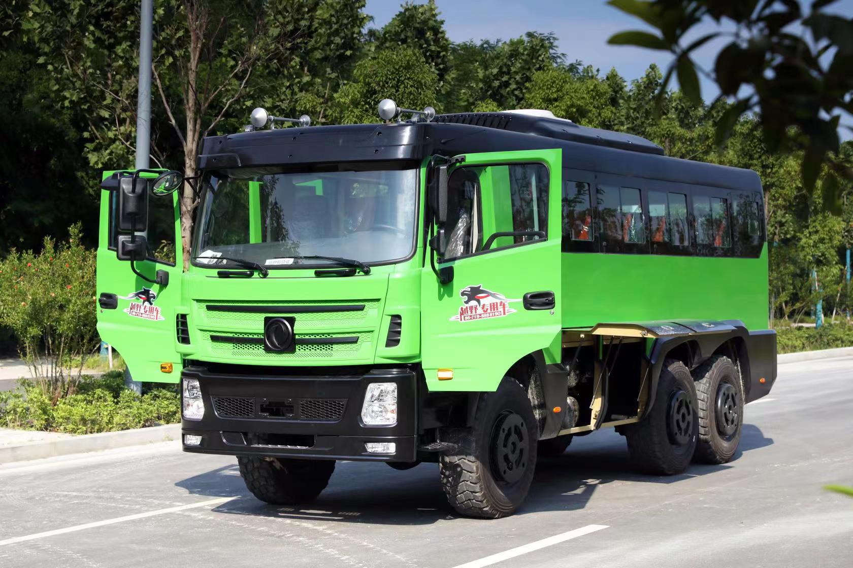 Dongfeng (new standard) AWD 25 seats bus_Dongfeng Six Wheel Drive Bus